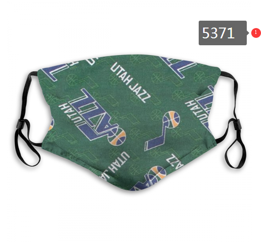 2020 NBA Utah Jazz #2 Dust mask with filter->nba dust mask->Sports Accessory